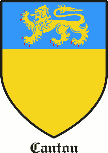 CANTON family crest