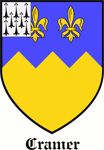 CRAMER family crest