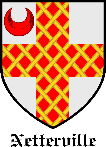 NETTERVILLE family crest