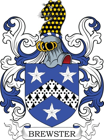 BREWSTER family crest