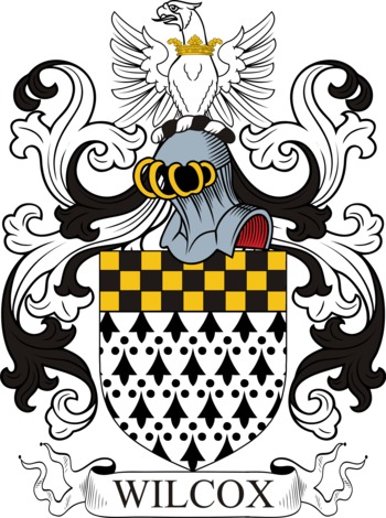 WILCOX family crest