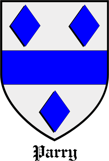 PARRY family crest