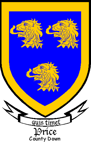 PRICE family crest